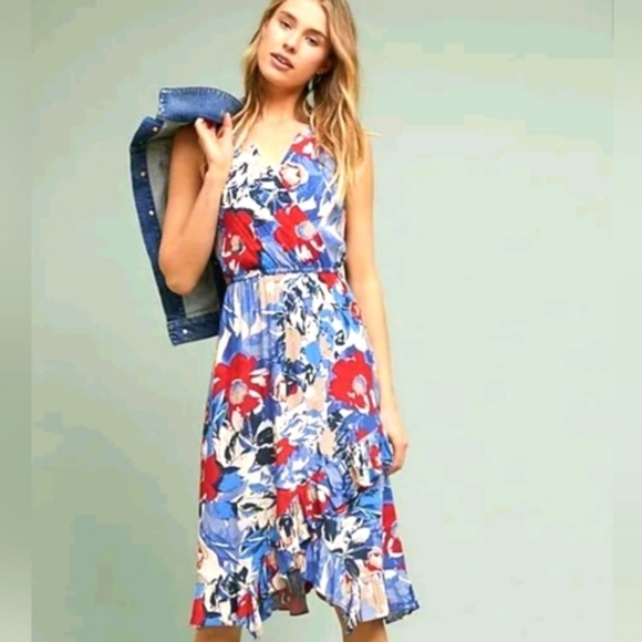 Anthropologie Dresses & Skirts - NWT ANTHRO | $158 Plenty By Tracy Reese Daphne Wrap Dress XL/XXL